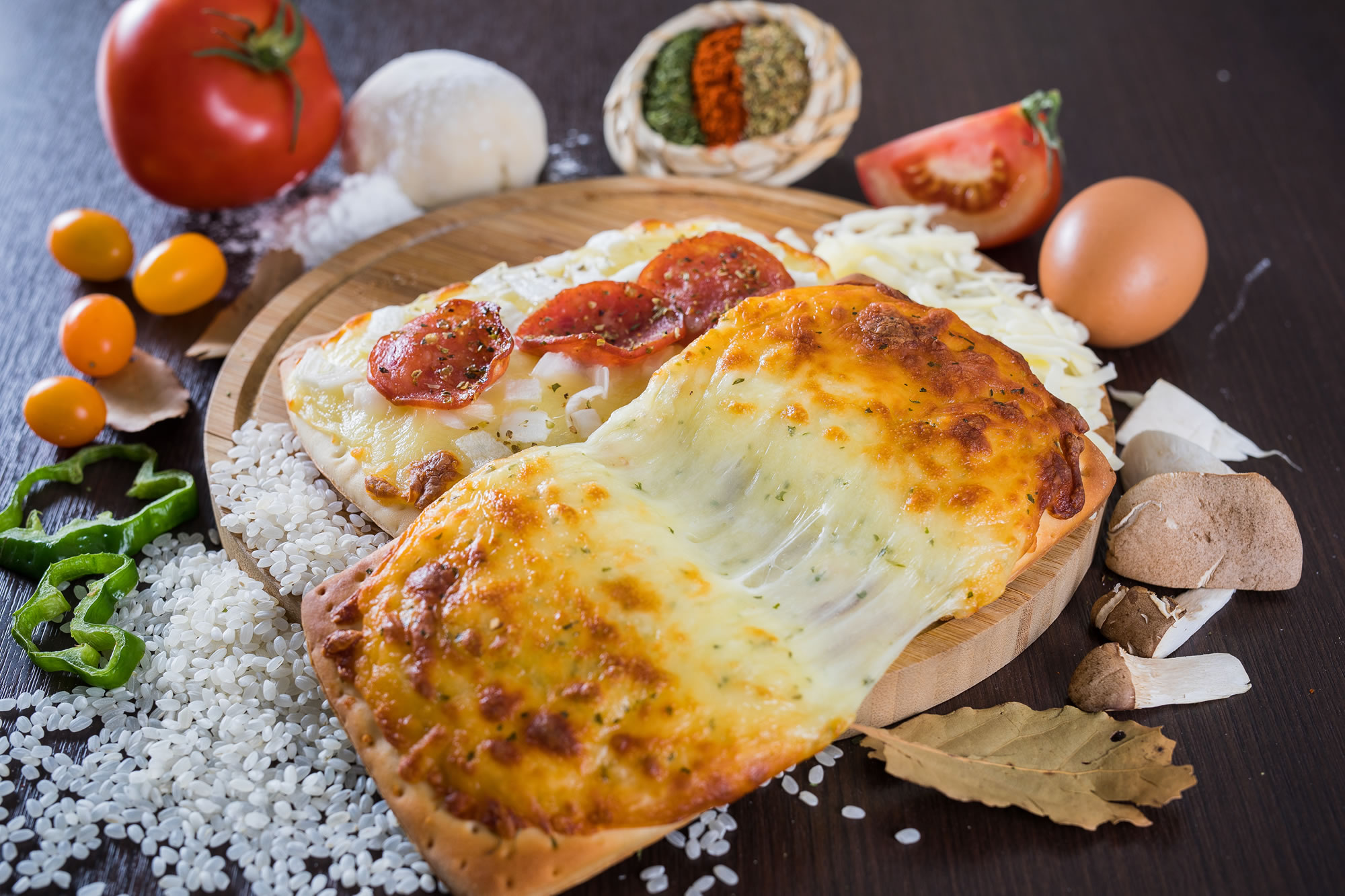 從米到披薩的創新旅程